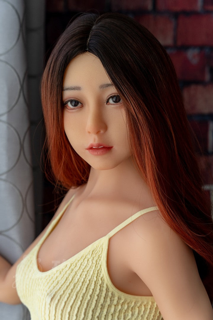 Yume: 148cm Realistic Silicone Head TPE Body Jiusheng Sex Doll-ROS Head