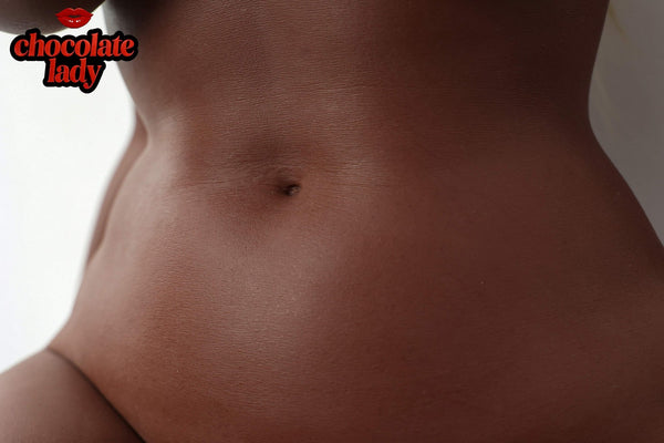 Gina: 163cm D-Cup Realistic Silicone Black Sex Doll