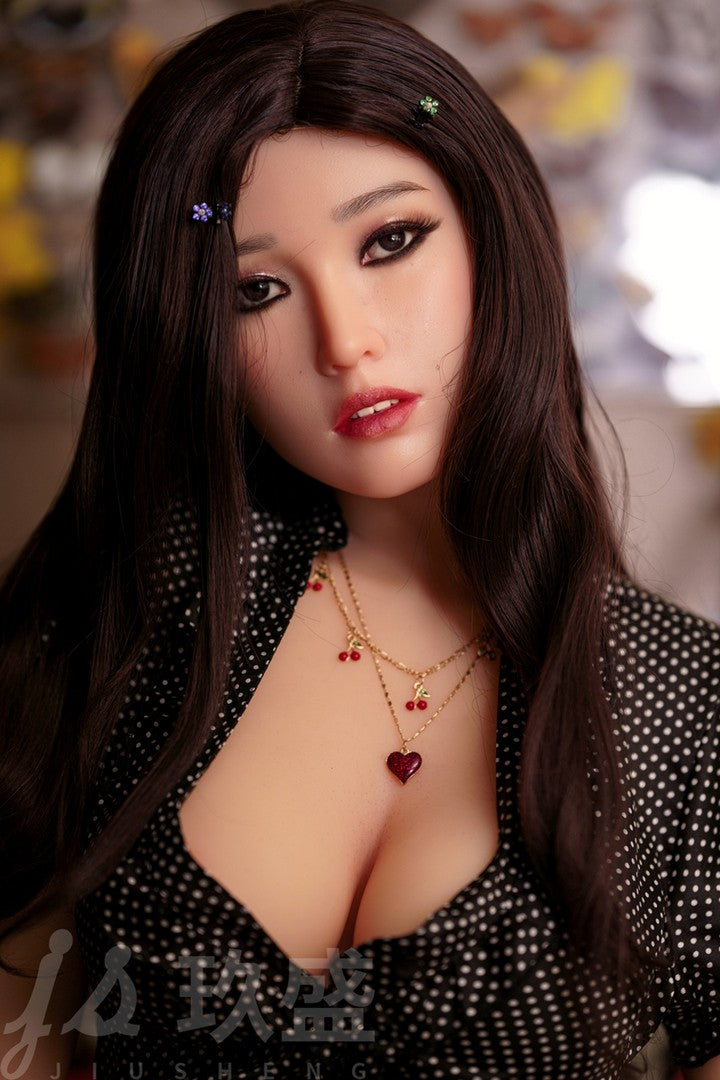 Nicole: 150cm Realistic Silicone Head TPE Body Jiusheng Sex Doll