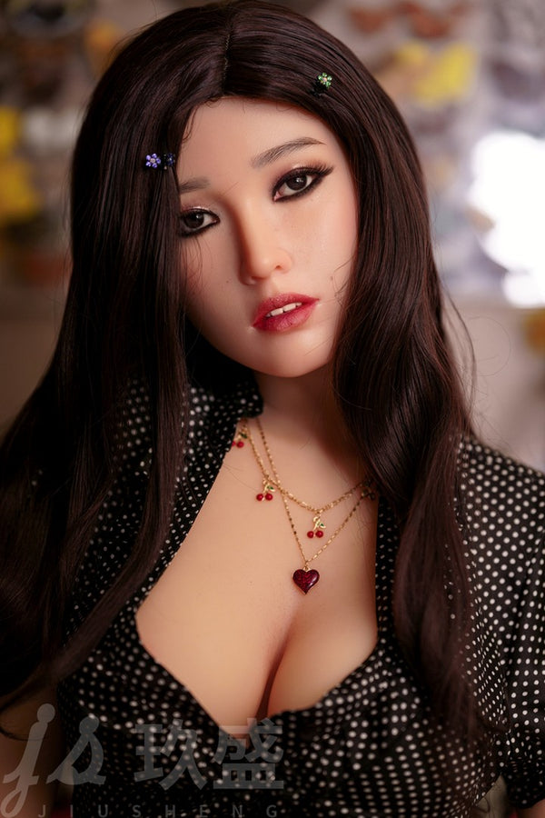 Nicole: 150cm Realistic Silicone Head TPE Body Jiusheng Sex Doll