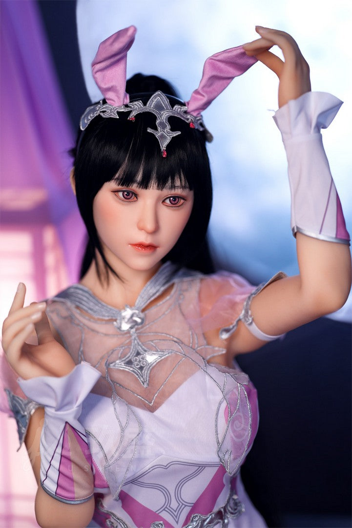 Shino: 150cm Realistic Silicone Head TPE Body Jiusheng Sex Doll