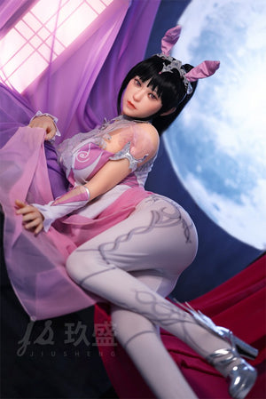 Shino: 150cm Realistic Silicone Head TPE Body Jiusheng Sex Doll