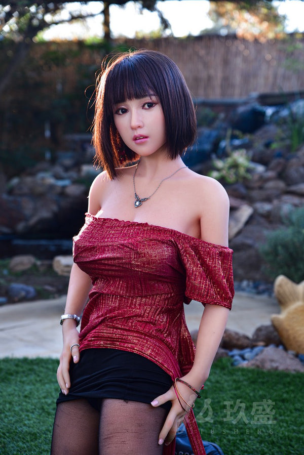 Lily: 150cm Realistic Silicone Head TPE Body Jiusheng Sex Doll