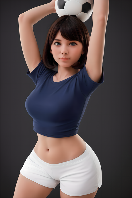 #AB17: 151cm F-Cup Lifelike TPE Body Silicone Head Sex Doll-Aibei