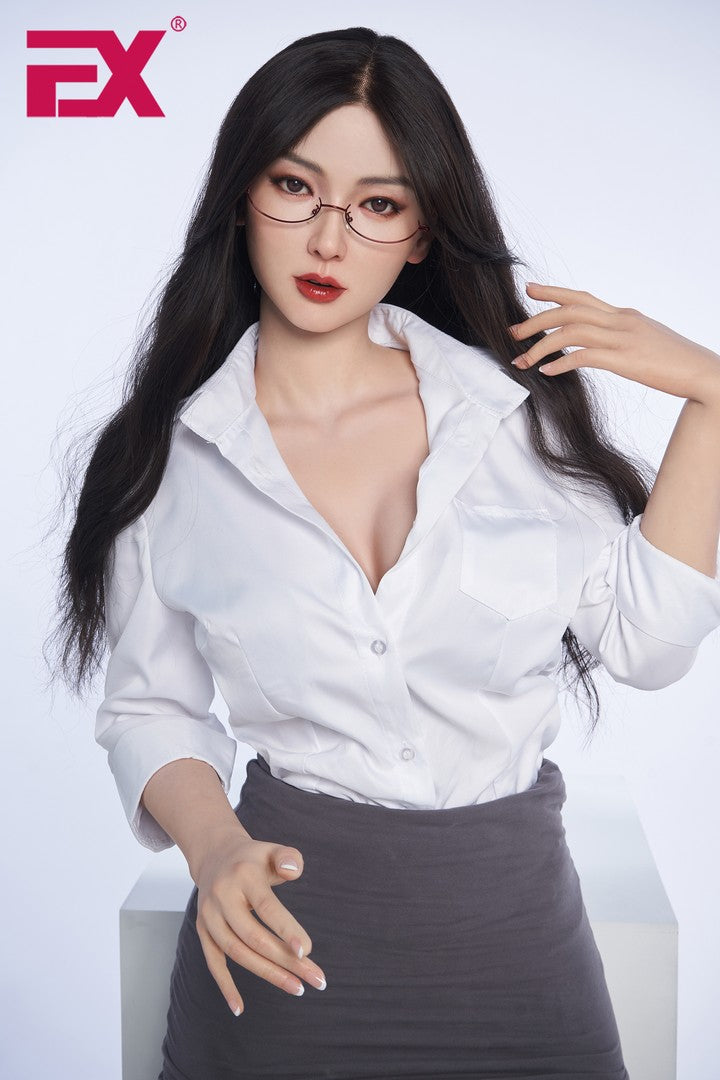 Jia-Xin: 168 cm große, realistische Silikon-Sexdoll mit D-Körbchen – EX-Puppe