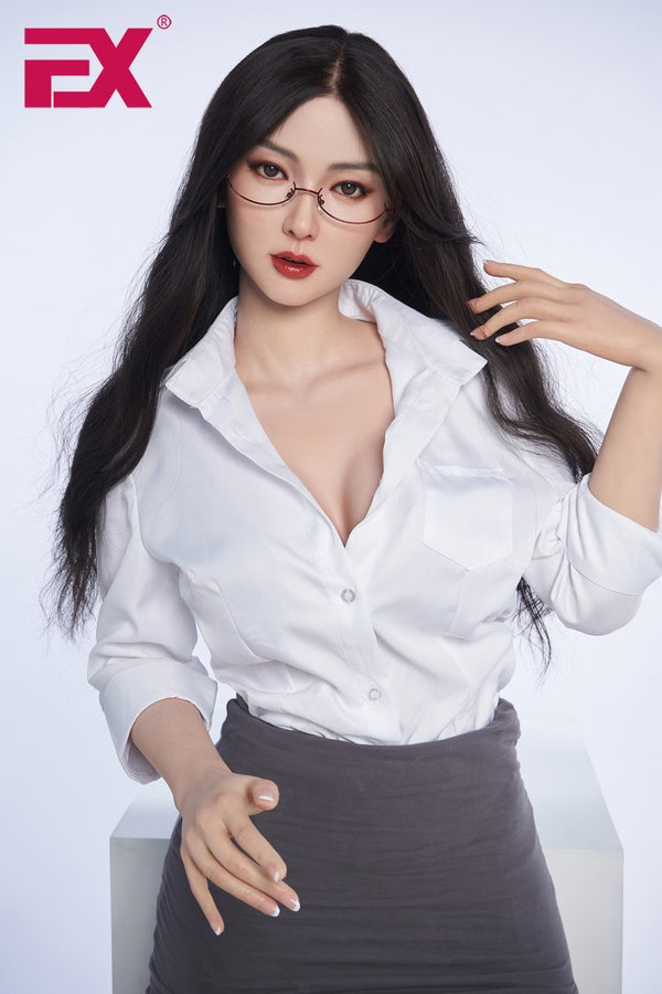 Jia-Xin: 168 cm große, realistische Silikon-Sexdoll mit D-Körbchen – EX-Puppe