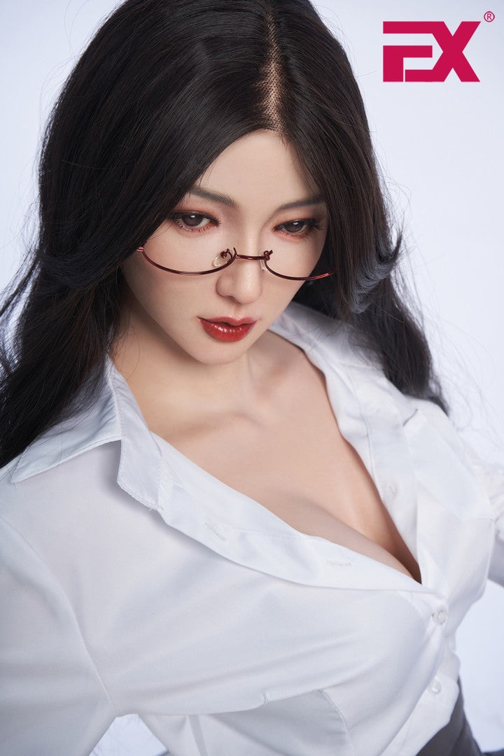 Jia-Xin: 168 cm große, realistische Silikon-Sexdoll mit D-Körbchen – EX-Puppe