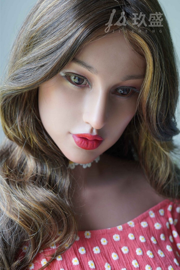 Gina : Poupée sexuelle Jiusheng (tête en silicone et corps en TPE)