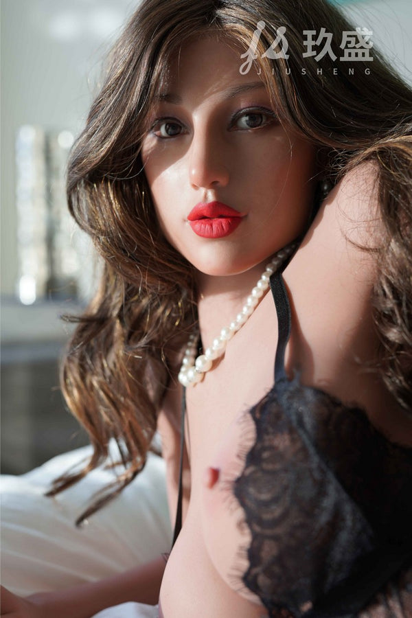 Gina : Poupée sexuelle Jiusheng (tête en silicone et corps en TPE)
