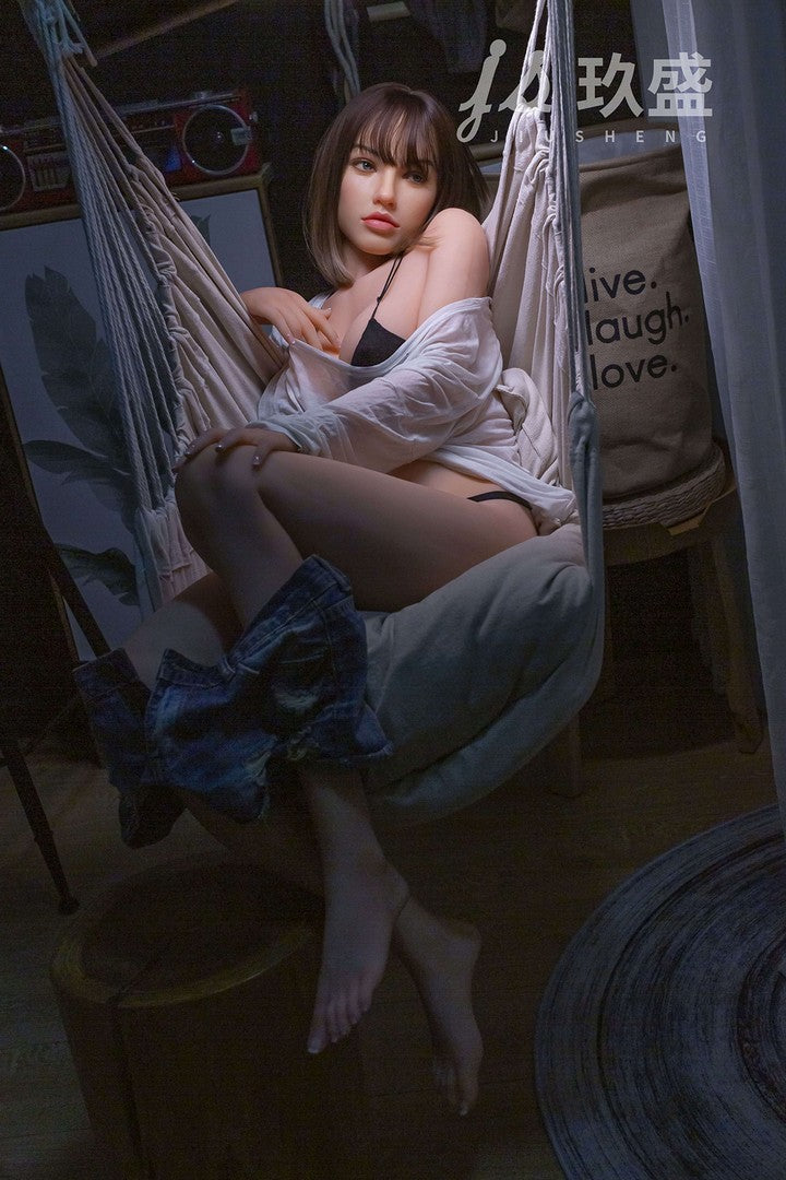 Lisa: 163cm Realistic Silicone Head TPE Body Jiusheng Sex Doll