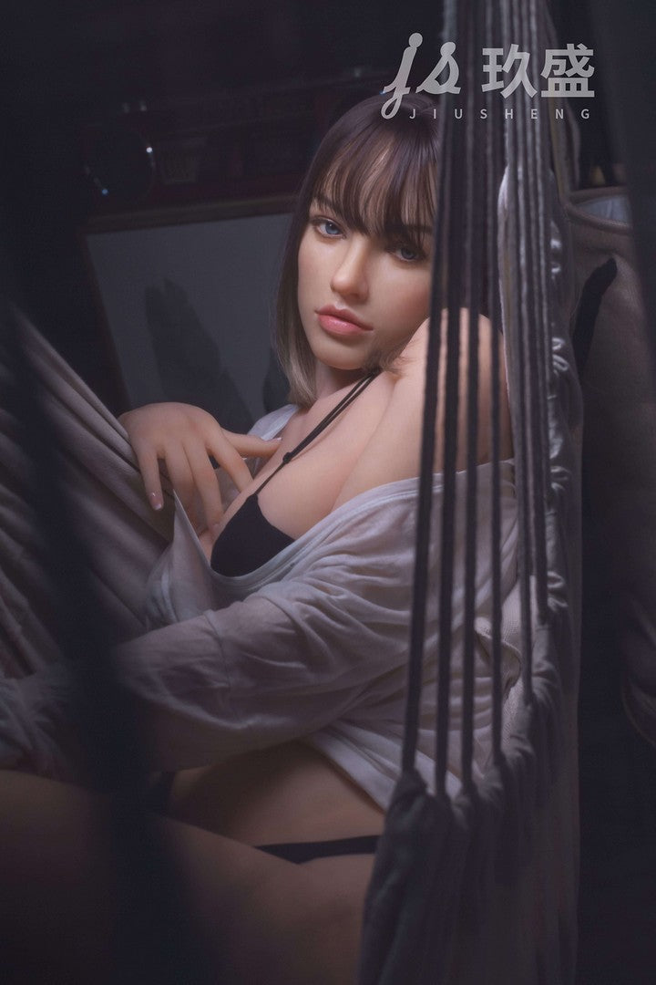 Lisa: 163cm Realistic Silicone Head TPE Body Jiusheng Sex Doll