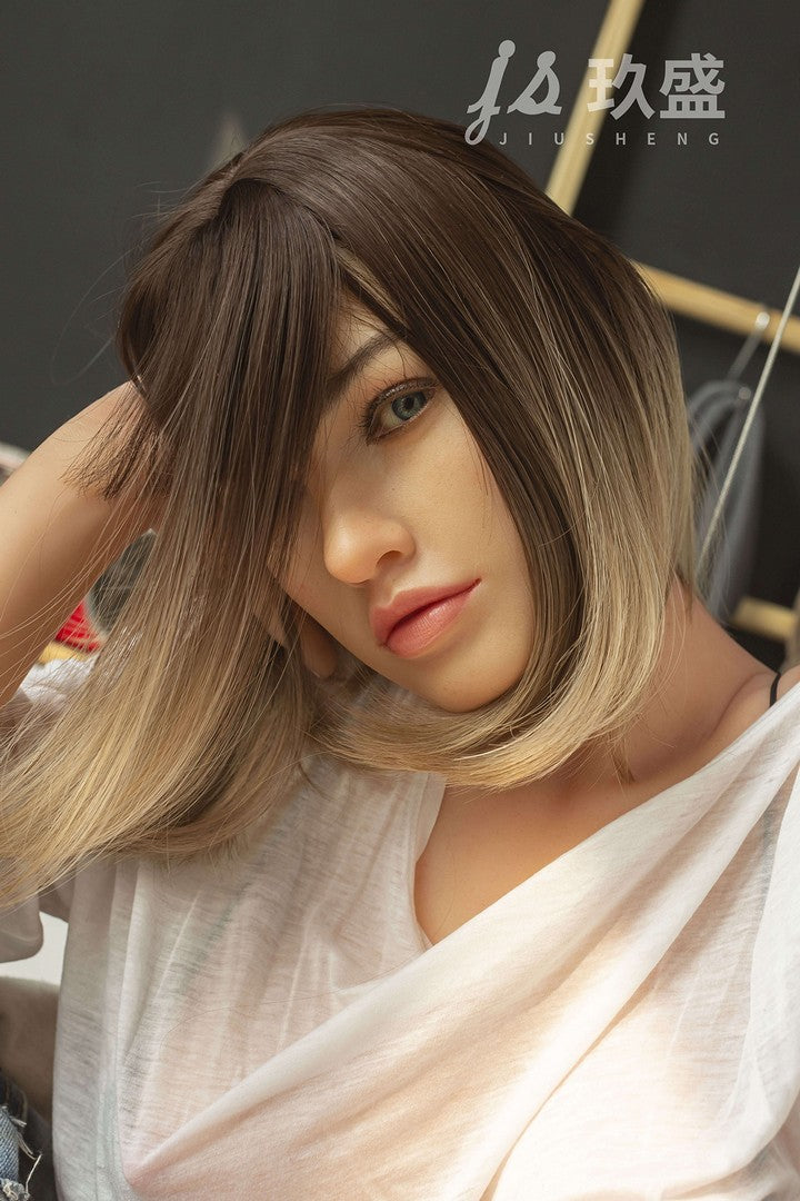 Lisa: 163cm Realistic Silicone Head TPE Body Jiusheng Sex Doll