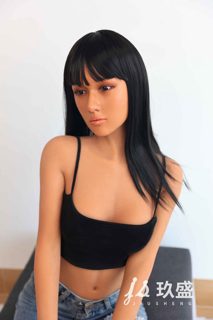 Amy : Poupée sexuelle Jiusheng (tête en silicone et corps en TPE)