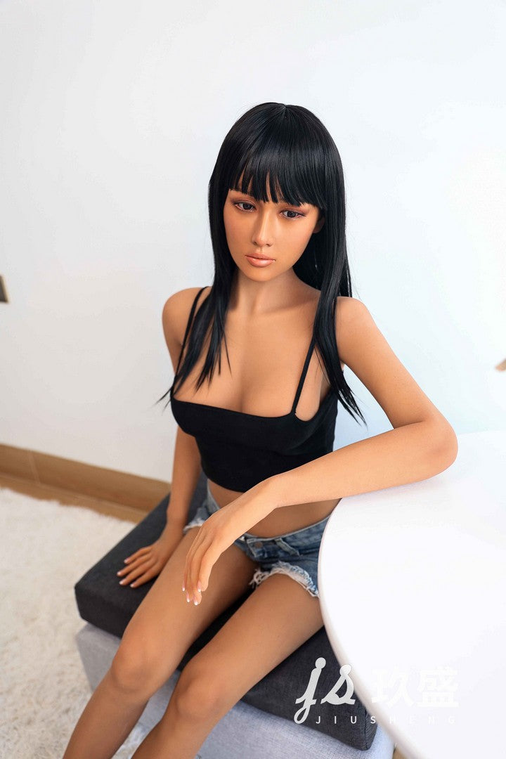 Amy : Poupée sexuelle Jiusheng (tête en silicone et corps en TPE)