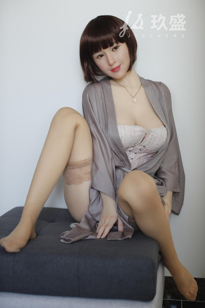 Pamela: 163cm Realistic Silicone Head TPE Body Jiusheng Sex Doll