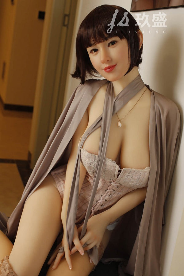 Pamela: 163cm Realistic Silicone Head TPE Body Jiusheng Sex Doll