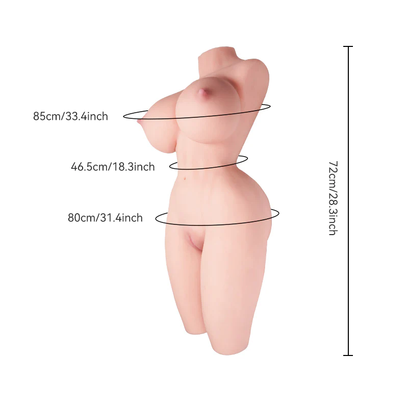 Monica Wheat: Tantaly Hentai Sex Doll Torso (Lieferung in 5-7 Tagen)