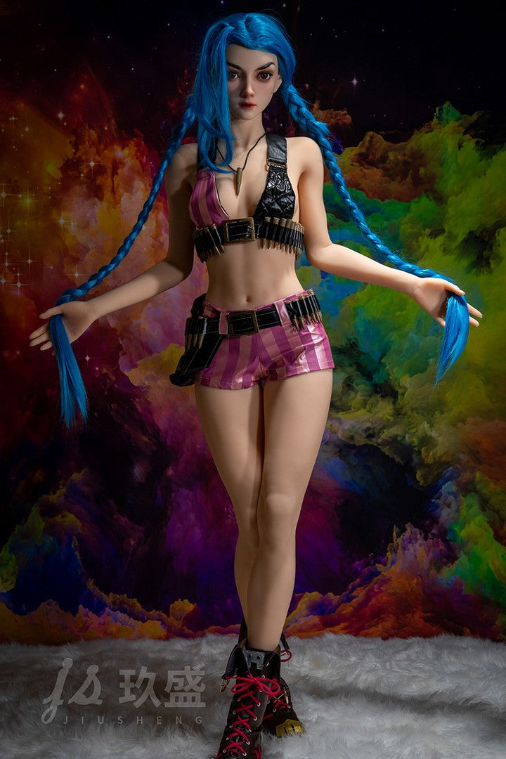 Rikki: 168cm Realistic Silicone Head TPE Body Jiusheng Sex Doll