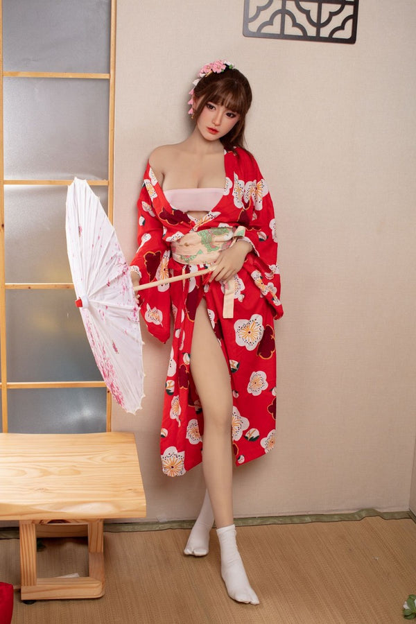 Umi: 170cm D-Cup Full Size Silicone Head TPE Body Sex Doll-JX Doll