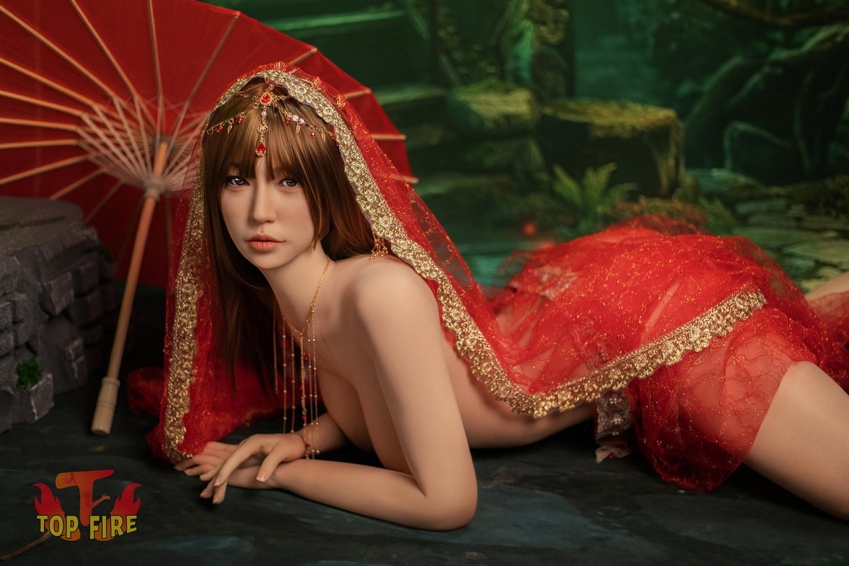 Jing:170cm E-Cup Realistic Silicone Sex Doll-T65