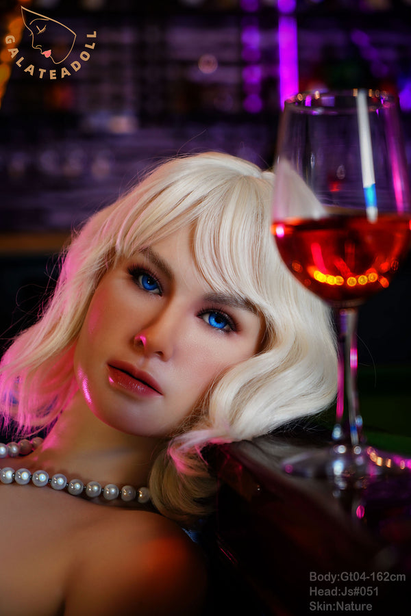 GT04: Galatea White Sex Doll (Full Silicone) JS#051(Nature)-1