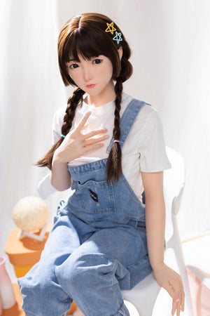 J022: 150cm A-Cup Realistic Silicone Sex Doll-FU Doll