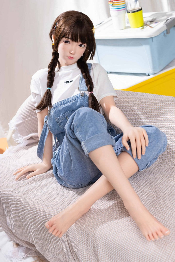 J022: 150cm A-Cup Realistic Silicone Sex Doll-FU Doll