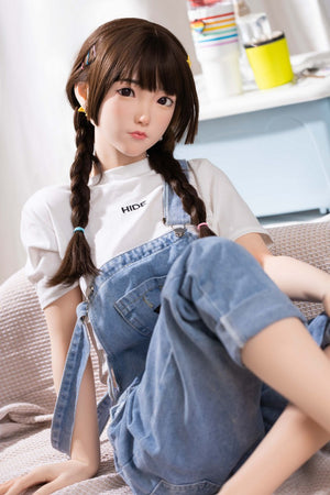 J022: 150cm A-Cup Realistic Silicone Sex Doll-FU Doll