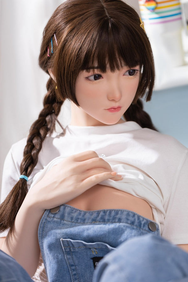 J022: 150cm A-Cup Realistic Silicone Sex Doll-FU Doll