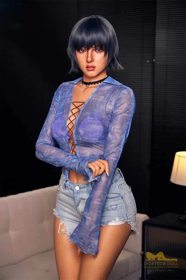 S29(ROS Available): Premium 168cm A-Cup Silicone Sex Doll-Irontech Doll