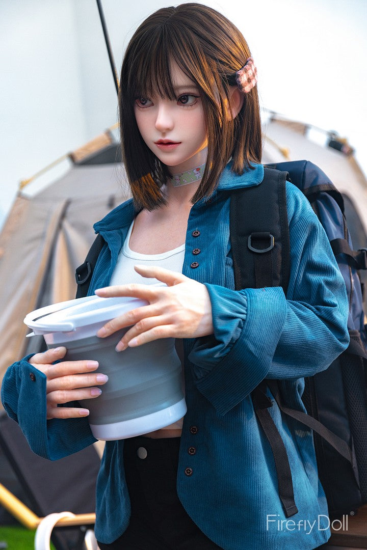 C002 Nanako: 151cm A-cup Camping Silicone Sex Doll