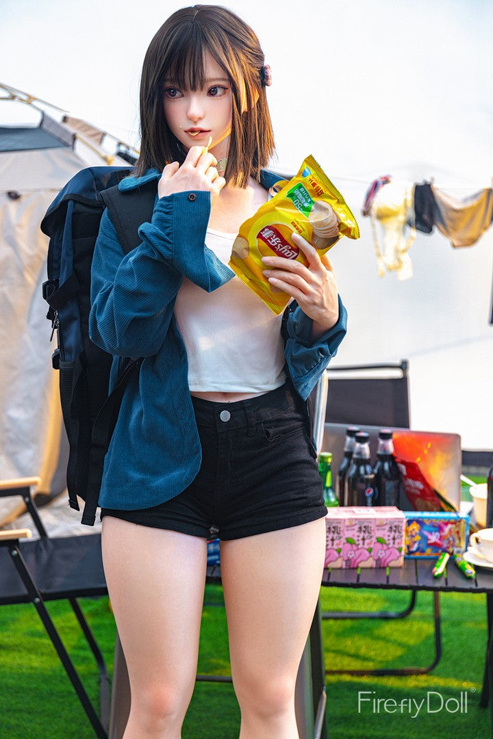 C002 Nanako: 151cm A-cup Camping Silicone Sex Doll