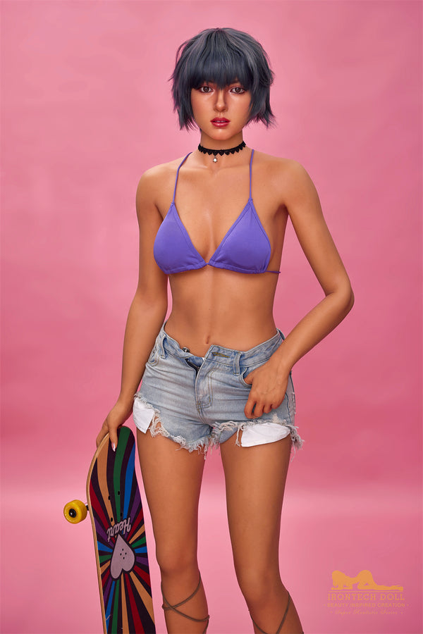 S29(ROS Available): Premium 168cm A-Cup Silicone Sex Doll-Irontech Doll