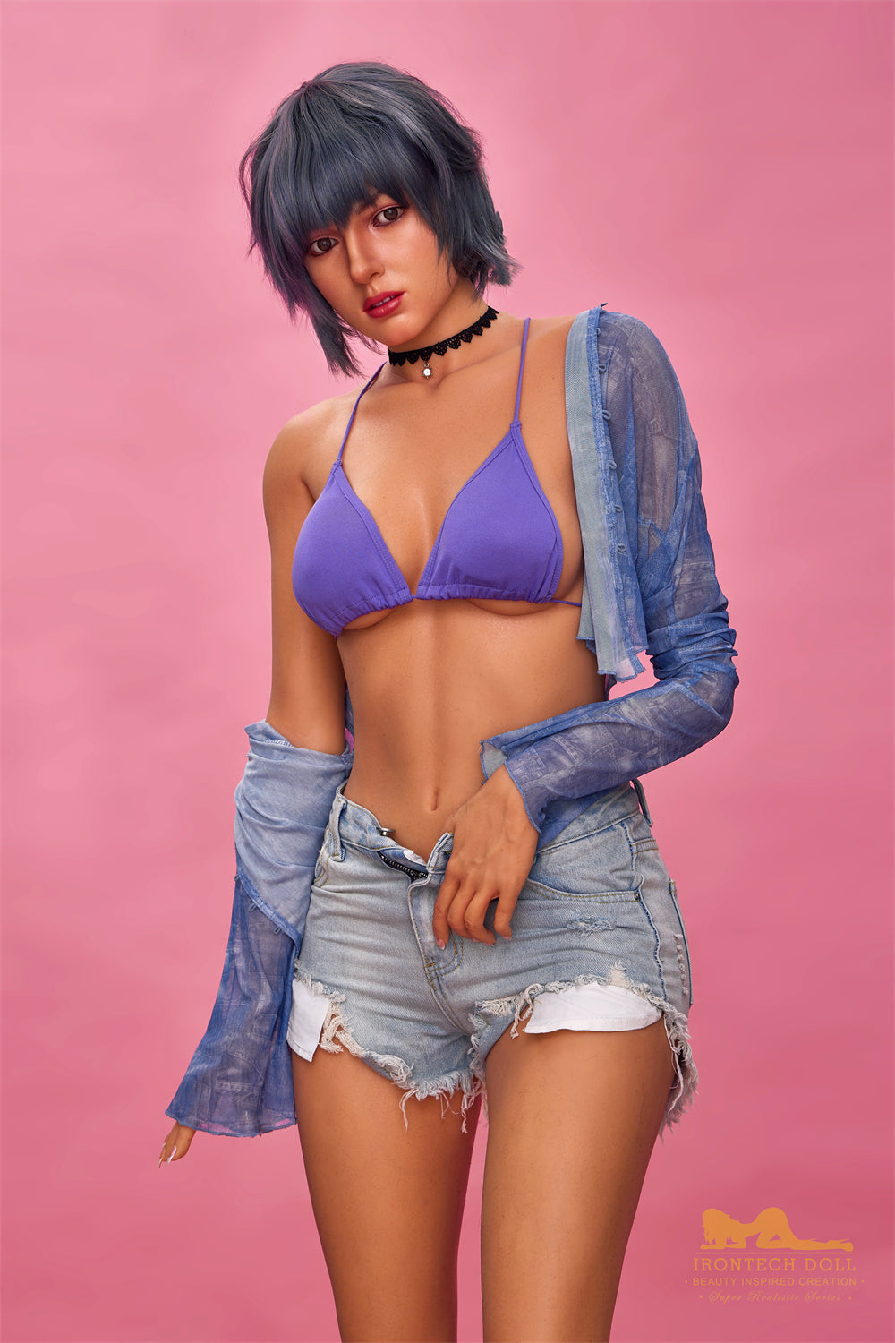 S29(ROS Available): Premium 168cm A-Cup Silicone Sex Doll-Irontech Doll