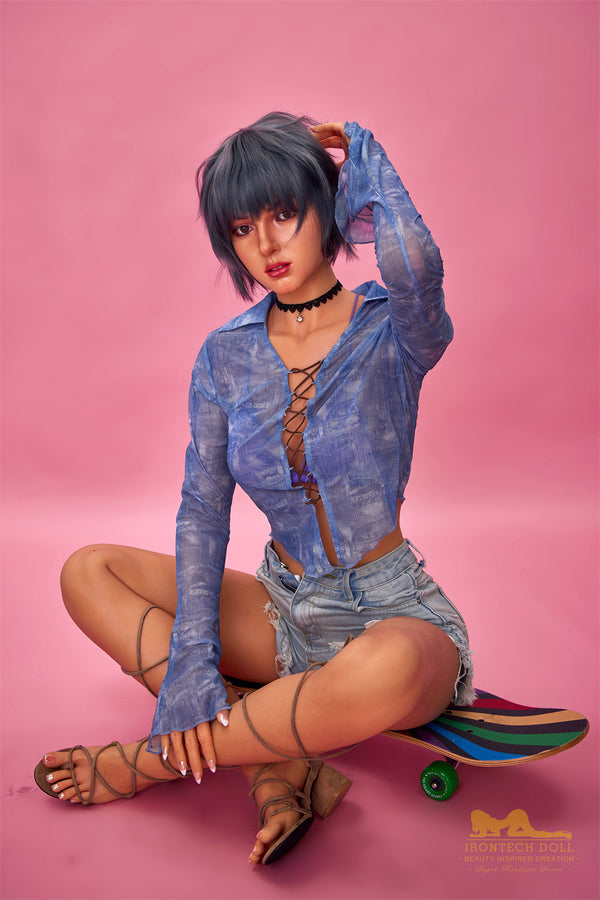 S29(ROS Available): Premium 168cm A-Cup Silicone Sex Doll-Irontech Doll
