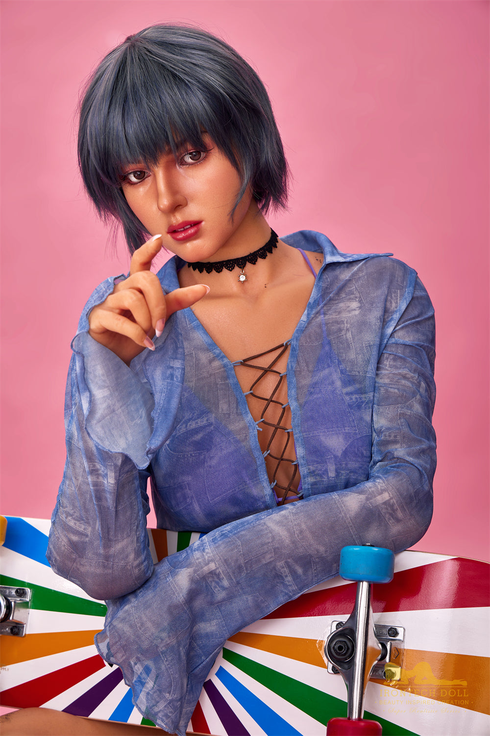 S29(ROS Available): Premium 168cm A-Cup Silicone Sex Doll-Irontech Doll