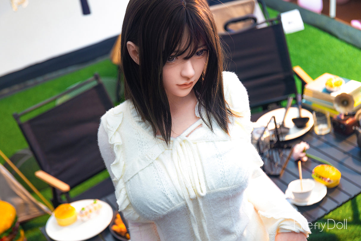 C001 Liuli: 159cm E-cup Camping Silicone Sex Doll