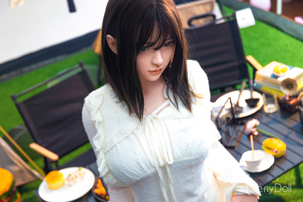 C001 Liuli: 159cm E-cup Camping Silicone Sex Doll