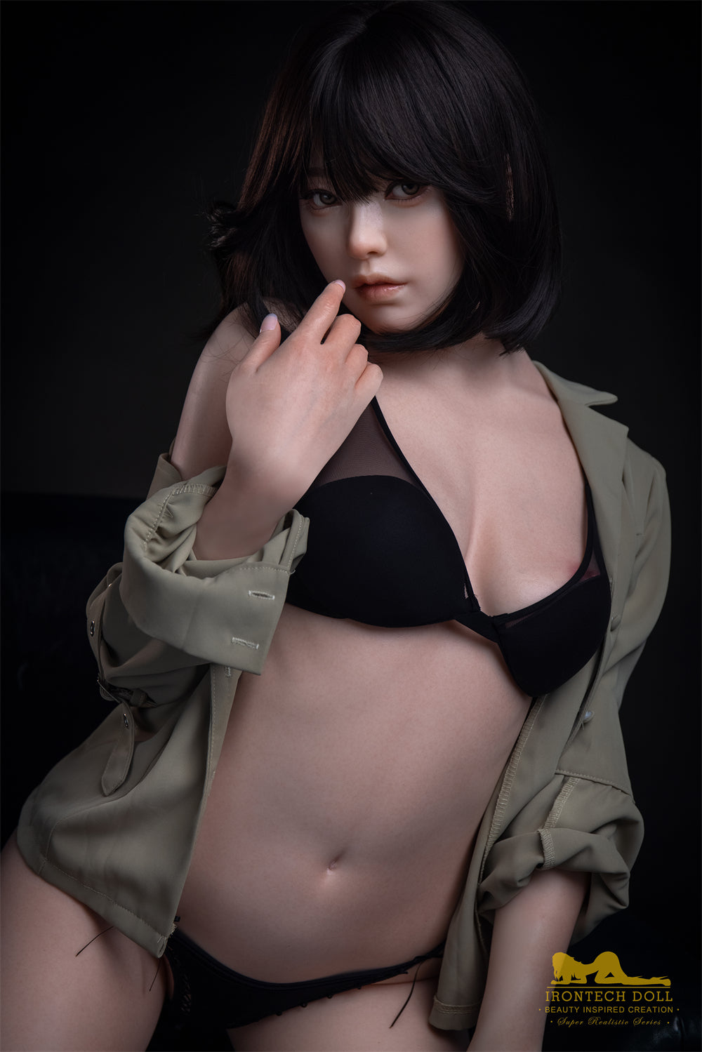 S40(ROS Available): Premium 163cm A-Cup Silicone Sex Doll-Irontech Doll