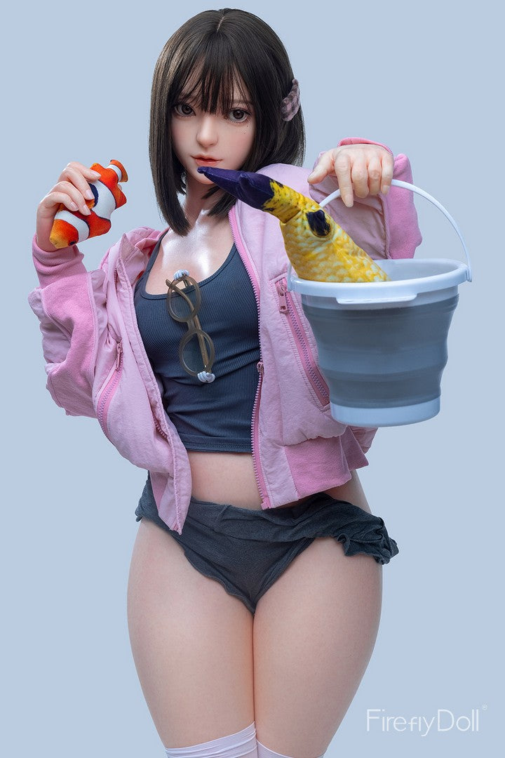 C002 Nanako: 151cm A-cup Fishing Silicone Sex Doll