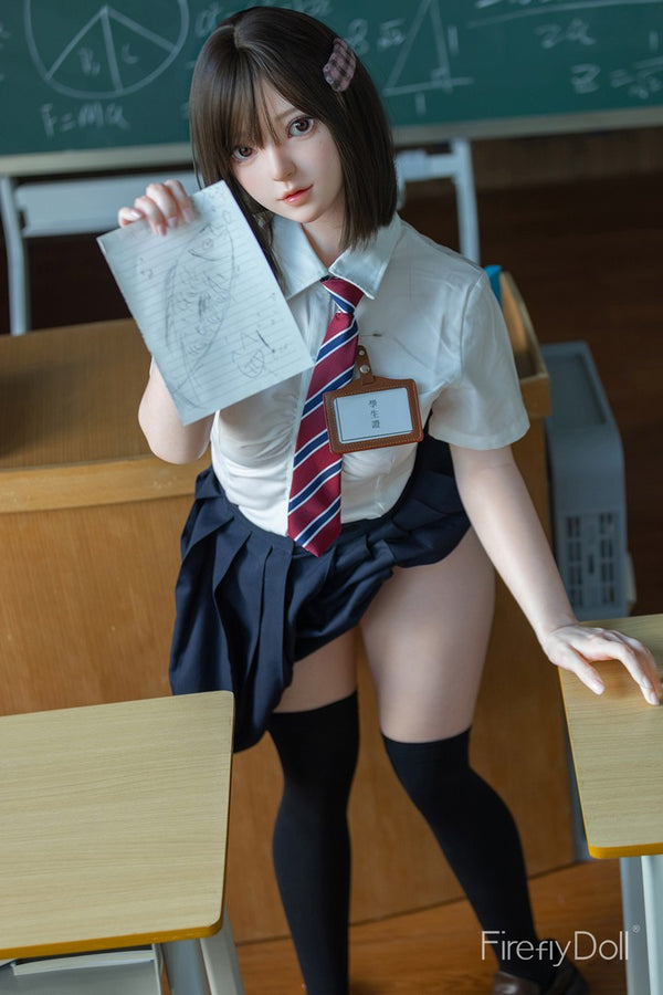 C002 Nanako: 151cm A-cup Classroom Silicone Sex Doll