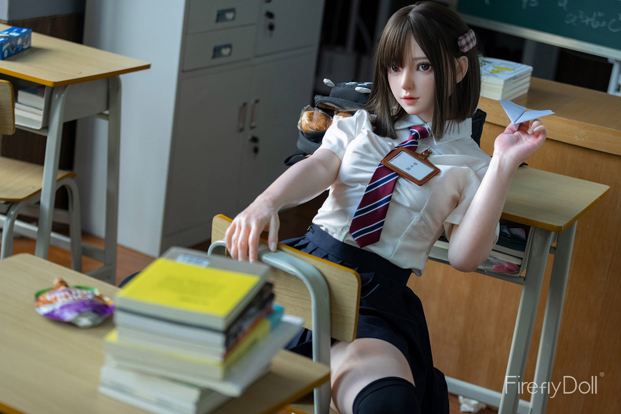 C002 Nanako: 151cm A-cup Classroom Silicone Sex Doll