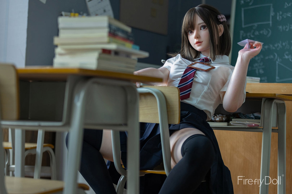 C002 Nanako: 151cm A-cup Classroom Silicone Sex Doll