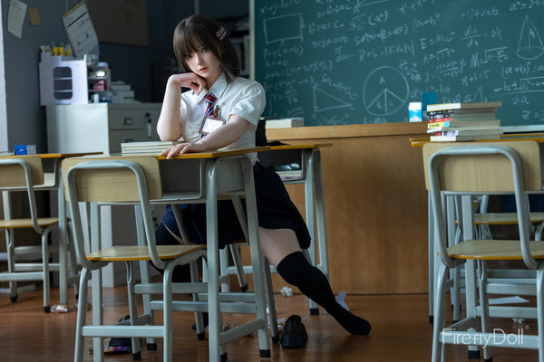 C002 Nanako: 151cm A-cup Classroom Silicone Sex Doll