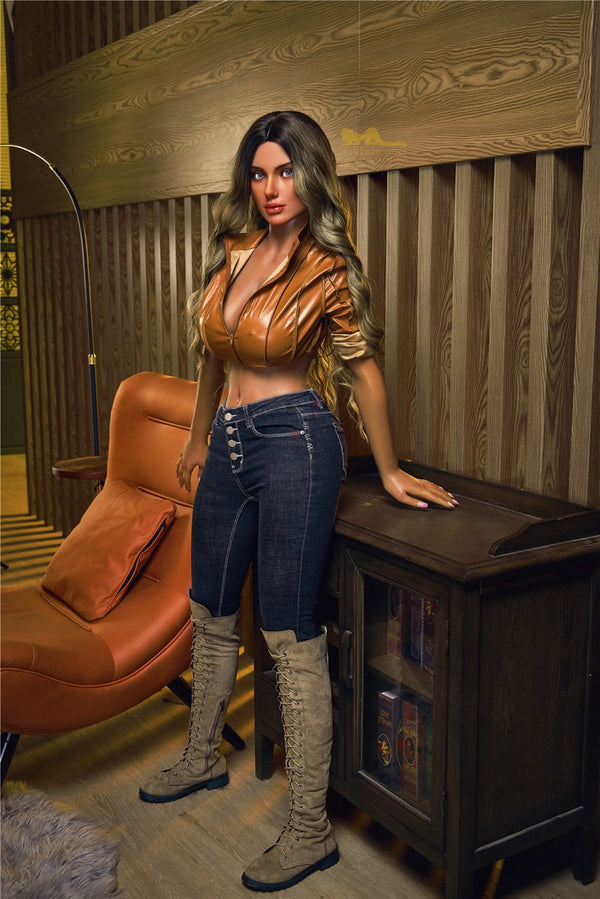 Hazel S18 (ROS verfügbar): Irontech Latina Sexpuppe (vollständig aus Silikon)