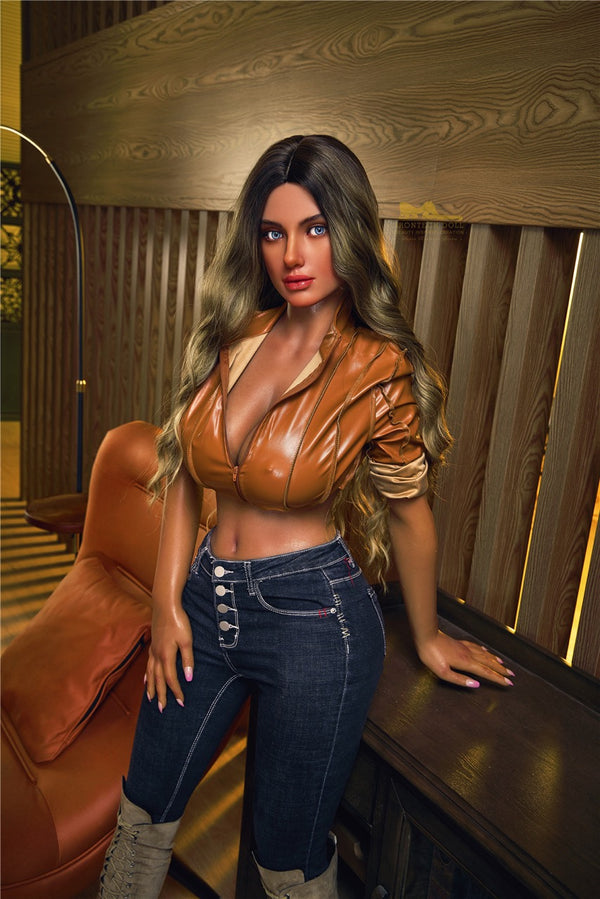 Hazel S18 (ROS verfügbar): Irontech Latina Sexpuppe (vollständig aus Silikon)