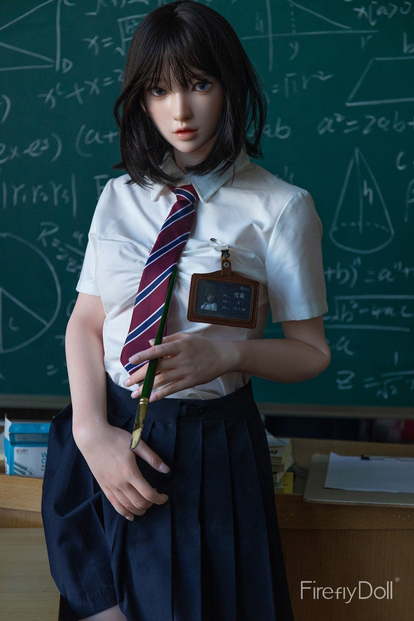 C004 Shirley: 162cm A-cup Classroom Silicone Sex Doll