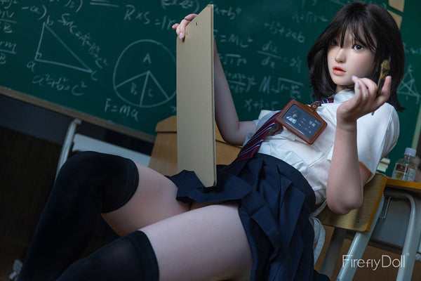 C004 Shirley: 162cm A-cup Classroom Silicone Sex Doll