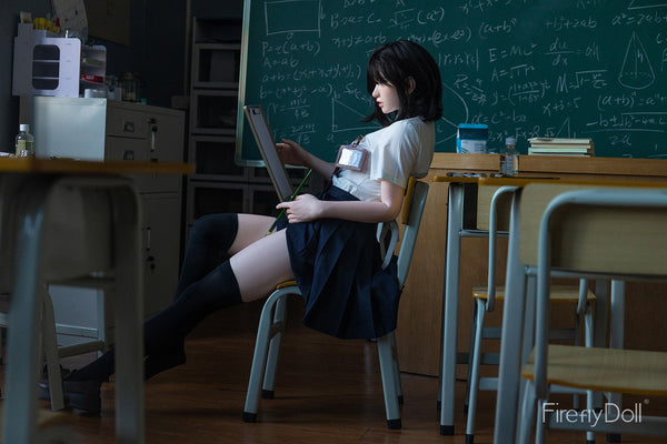 C004 Shirley: 162cm A-cup Classroom Silicone Sex Doll
