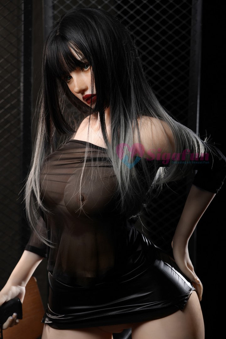 PF164-SG2-02: 164cm Lifelike Silicone Head TPE Body Sex Doll-Sigafun Doll-[USA & Canada Stock]